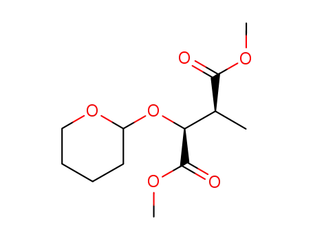 (2S,3S)-dimethyl threo-3-methylmalate THP ether