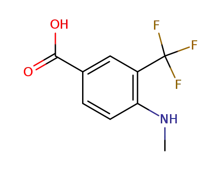 4-Methylamino-3-trifluoromethylbenzoic Acid