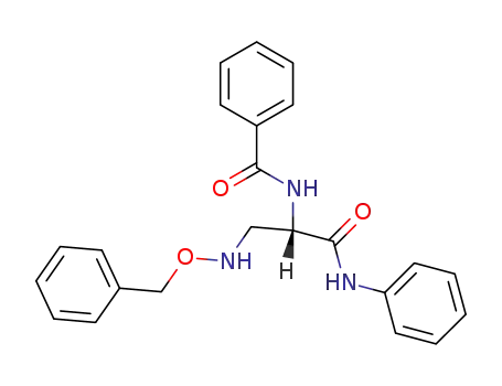 N-((S)-2-Benzyloxyamino-1-phenylcarbamoyl-ethyl)-benzamide