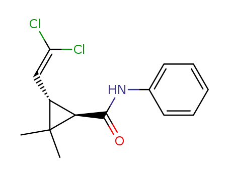 (1R,3S)-3-(2,2-Dichloro-vinyl)-2,2-dimethyl-cyclopropanecarboxylic acid phenylamide