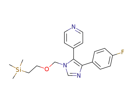 4-(4-fluorophenyl)-5-(pyridin-4-yl)-1-(2-(trimethylsilyl)-ethoxymethyl)-imidazole