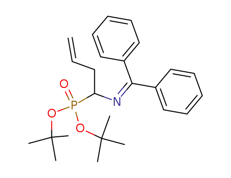 Phosphonic acid, [1-[(diphenylmethylene)amino]-3-butenyl]-,
bis(1,1-dimethylethyl) ester