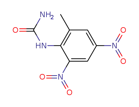 Molecular Structure of 75370-61-5 ((2-methyl-4,6-dinitro-phenyl)-urea)