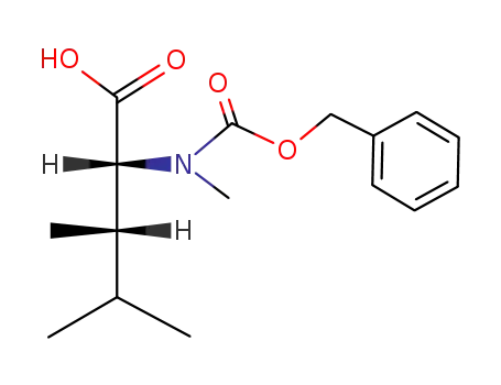 N-Benzyloxycarbonyl-threo-N,β-dimethyl-D-leucin