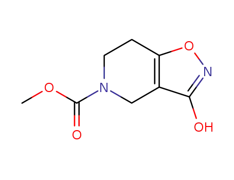 Isoxazolo[4,5-c]pyridine-5(4H)-carboxylic acid,
2,3,6,7-tetrahydro-3-oxo-, methyl ester