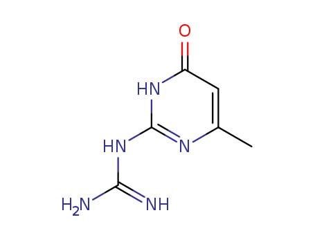 N-(4-methyl-6-oxo-1,6-dihydropyrimidin-2-yl)guanidine