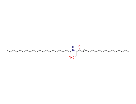 Molecular Structure of 7344-02-7 (N-ARACHIDOYL-D-ERYTHRO-SPHINGOSINE)