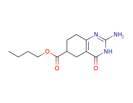 6-Quinazolinecarboxylicacid, 2-amino-3,4,5,6,7,8-hexahydro-4-oxo-, butyl ester cas  5446-29-7
