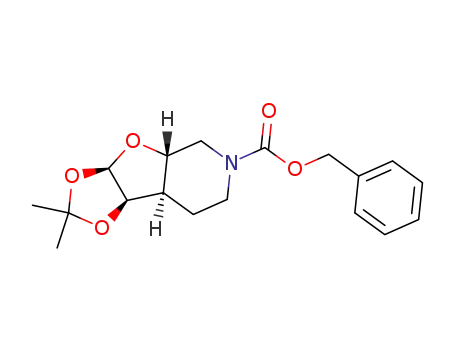 (3aR,4aS,8aR,8bR)-2,2-Dimethyl-hexahydro-[1,3]dioxolo[4,5]furo[2,3-c]pyridine-6-carboxylic acid benzyl ester