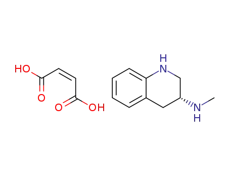 (R)-N-methyl-1,2,3,4-tetrahydroquinolin-3-amine maleate