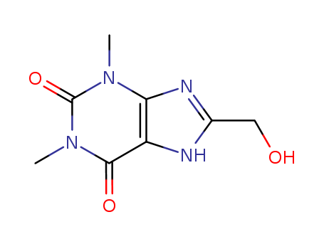 1H-Purine-2,6-dione,3,9-dihydro-8-(hydroxymethyl)-1,3-dimethyl- cas  2879-16-5