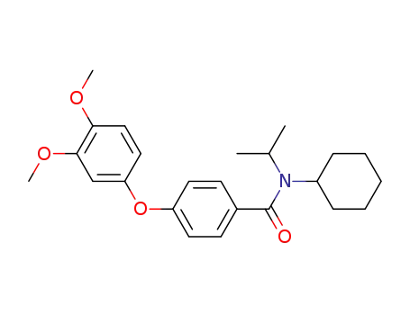 Benzamide, N-cyclohexyl-4-(3,4-dimethoxyphenoxy)-N-(1-methylethyl)-