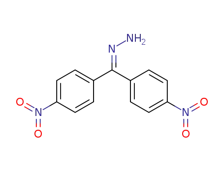 Molecular Structure of 81652-52-0 ([bis(4-nitrophenyl)methylidene]hydrazine)