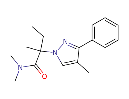N,N,2-Trimethyl-2-(4-methyl-3-phenyl-1H-pyrazol-1-yl)butanamide