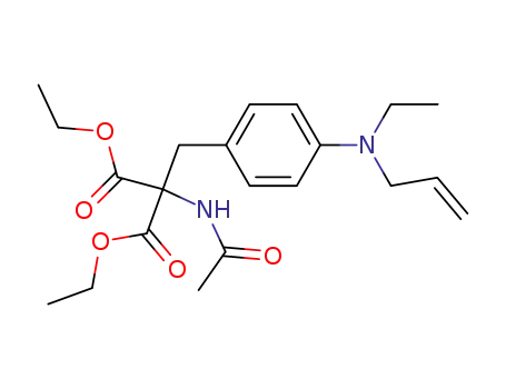 diethyl 4-(allylethylamino)benzylacetamidomalonate