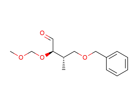 (2R,3S)-4-Benzyloxy-2-methoxymethoxy-3-methyl-butyraldehyde