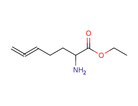 5,6-Heptadienoic acid, 2-amino-, ethyl ester