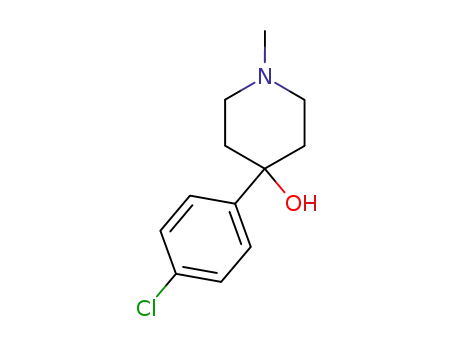 4-Piperidinol, 4-(4-chlorophenyl)-1-methyl-