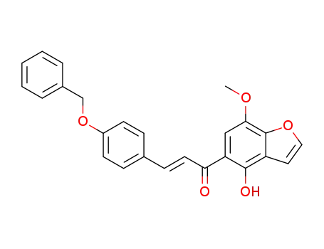 4-benzyloxy-2'-hydroxy-5'-methoxyfurano(3',4'-4,5)chalcone
