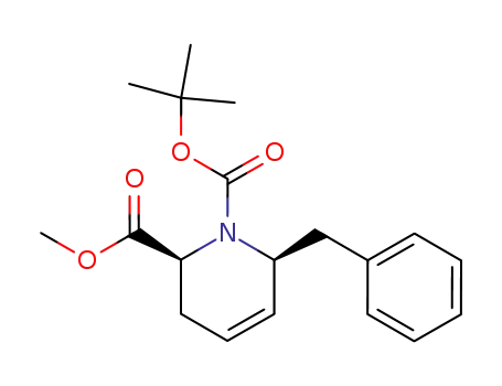 (2S,6S)-6-Benzyl-3,6-dihydro-2H-pyridine-1,2-dicarboxylic acid 1-tert-butyl ester 2-methyl ester