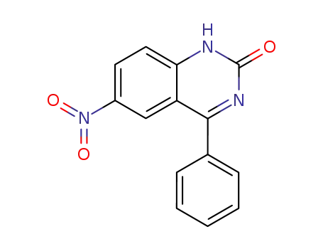 Molecular Structure of 26313-36-0 (2(1H)-Quinazolinone, 6-nitro-4-phenyl-)