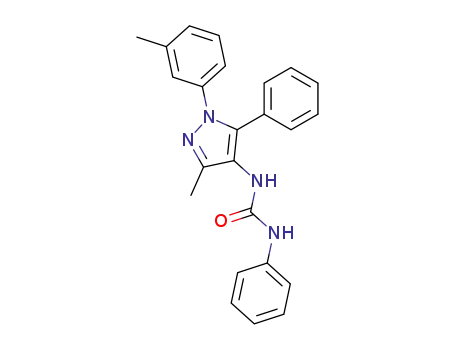 1-(3-Methyl-5-phenyl-1-m-tolyl-1H-pyrazol-4-yl)-3-phenyl-urea
