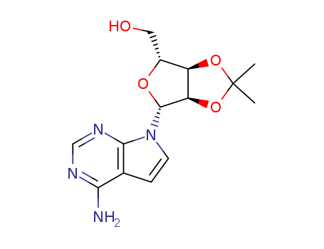 7-[2,3-O-(1-methylEthylidene)-β-D-ribofuranosyl]-7H-pyrrolo[2,3-d]pyrimidin-4-amine