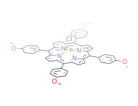 (C<sub>20</sub>H<sub>8</sub>N<sub>4</sub>(C<sub>6</sub>H<sub>4</sub>OCH<sub>3</sub>)4)FeCl