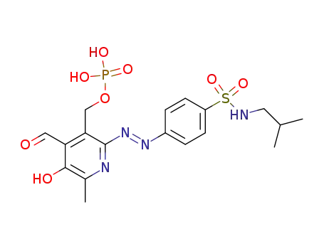 6-[4-(Isobutylsulfamoyl)phenylazo]pyridoxal-5-phosphate
