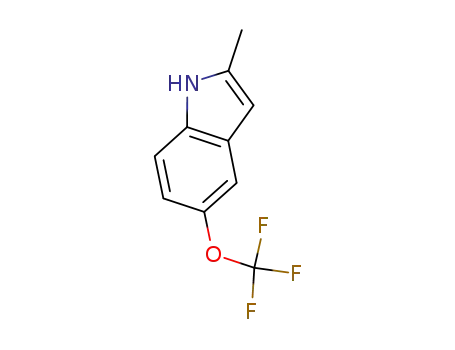Molecular Structure of 900182-99-2 (2-Methyl-5-(trifluoromethoxy)-1H-indole)