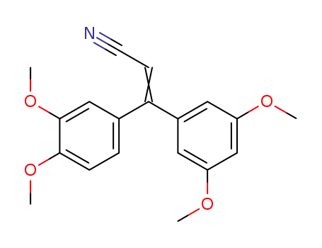 3-(3,4-Dimethoxyphenyl)-3-(3,5-dimethoxyphenyl)prop-2-enenitrile