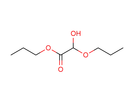 Molecular Structure of 90883-51-5 (Acetic acid, hydroxypropoxy-, propyl ester)