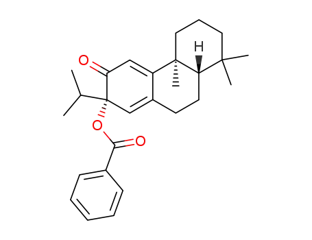13β-Benzoyloxy-12-oxoabieta-8(14),9(11)-dien