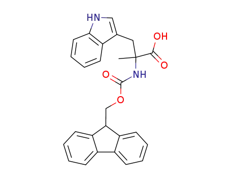 Molecular Structure of 114779-80-5 (FMOC-ALPHA-METHYL-DL-TRYPTOPHAN)