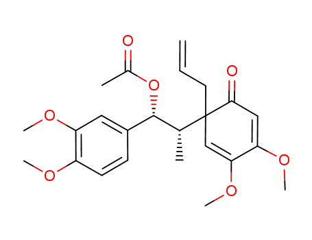 C<sub>24</sub>H<sub>30</sub>O<sub>7</sub>