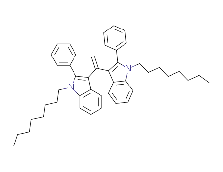 1,1-bis(1-n-octyl-2-phenylindole-3-yl)ethylene
