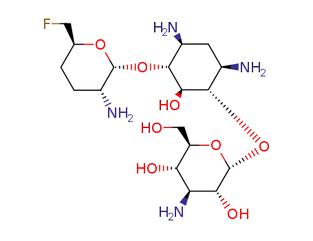 3',4',6'-trideoxy-6'-fluorokanamycin C