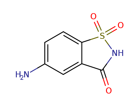 5-AMINO-1,2-BENZISOTHIAZOL-3-(2H)-ONE 1,1-DIOXIDE 22094-61-7