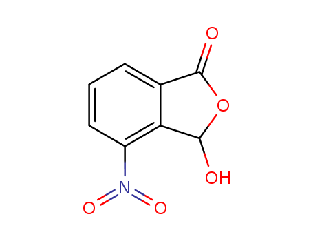 1(3H)-Isobenzofuranone, 3-hydroxy-4-nitro-