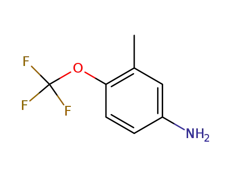Molecular Structure of 183945-52-0 (2-Methyl-4-aMino-1-trifluoroMethoxy-benzene)