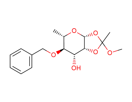 (3aR,5S,6R,7R,7aR)-6-Benzyloxy-2-methoxy-2,5-dimethyl-tetrahydro-[1,3]dioxolo[4,5-b]pyran-7-ol