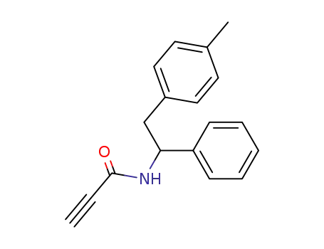 Molecular Structure of 78934-98-2 (2-Propynamide, N-[2-(4-methylphenyl)-1-phenylethyl]-)
