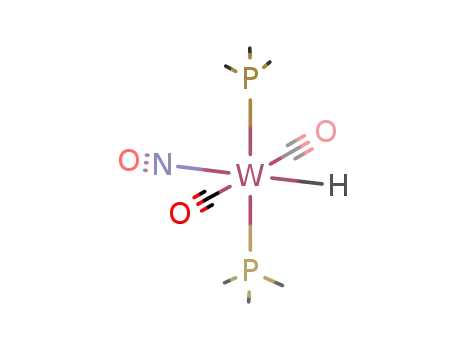 trans,trans-{WH(CO)2(NO)(PMe<sub>3</sub>)2}
