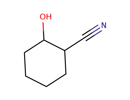 Molecular Structure of 125291-55-6 (TRANS-2-CYANO-1-CYCLOHEXANOL)