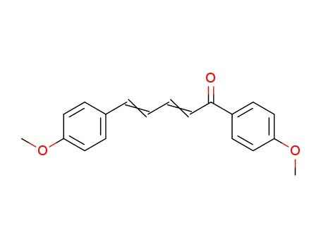 Molecular Structure of 25163-70-6 (2,4-Pentadien-1-one, 1,5-bis(4-methoxyphenyl)-)
