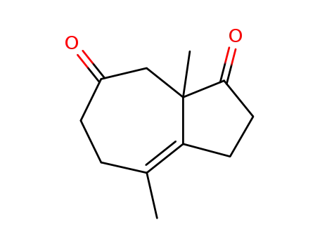 (8aS*)-4,8-dimethyl-2,3,5,6,8,8a-heptahydroazulene-1,7-dione
