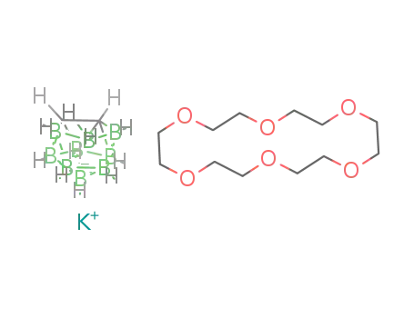 Molecular Structure of 82918-08-9 ([potassium(18-crown-6 ether)][nido-2,9-C<sub>2</sub>B<sub>9</sub>H<sub>12</sub>])