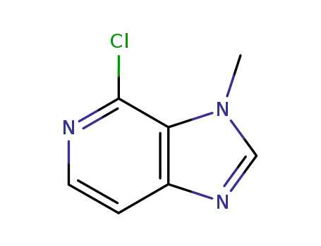 Molecular Structure of 87034-78-4 (4-Chloro-3-Methyl-3H-iMidazo[4,5-c]pyridine)