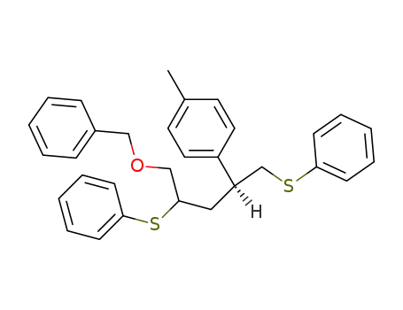 1-((S)-4-Benzyloxy-3-phenylsulfanyl-1-phenylsulfanylmethyl-butyl)-4-methyl-benzene