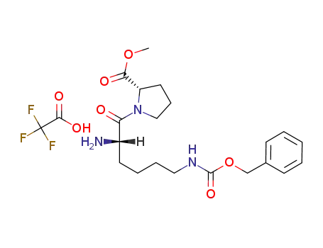 N-벤질옥시카르보닐-L-리실]-L-프롤린 메틸 에스테르 트리플루오로아세트산 염